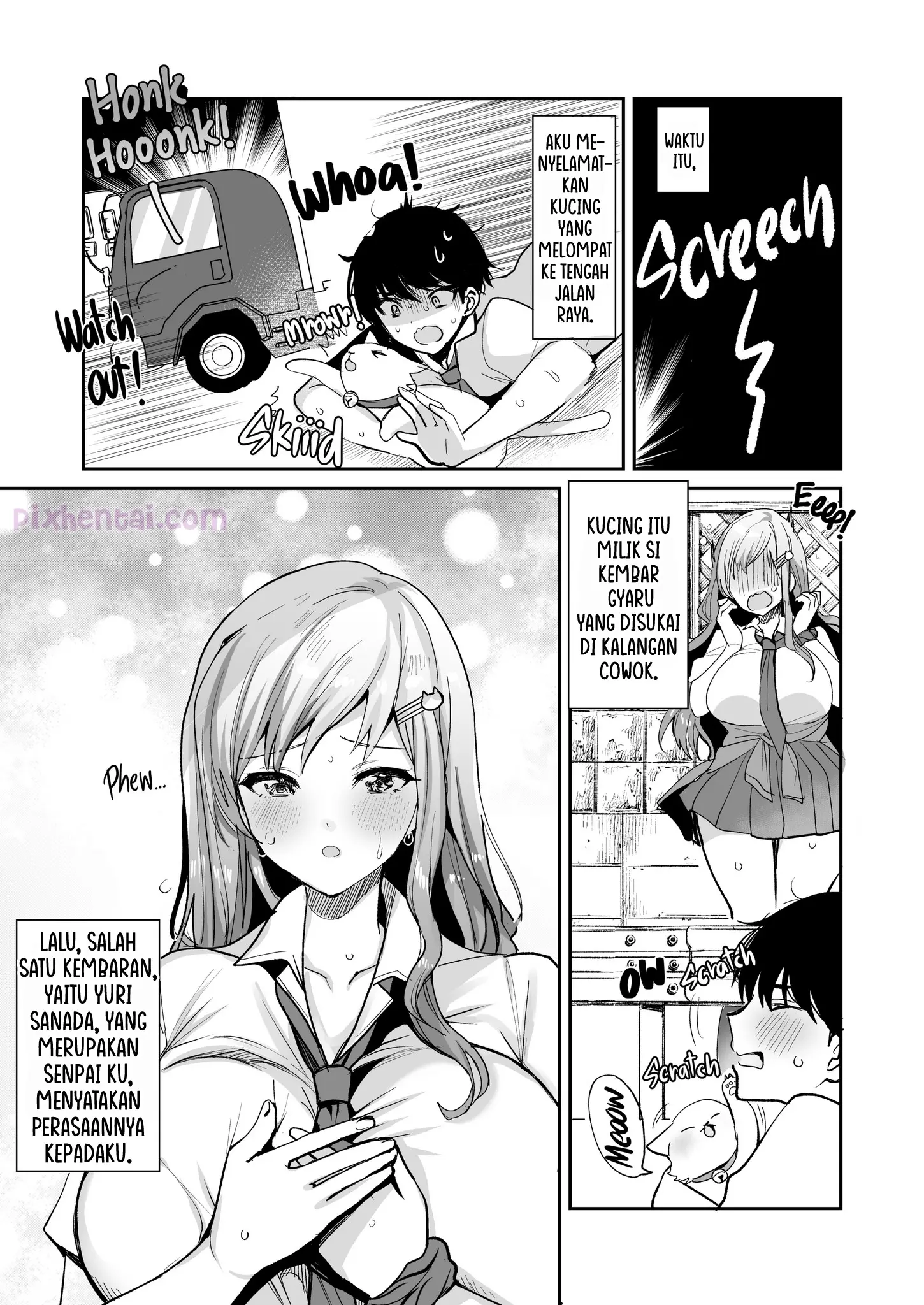 Komik hentai xxx manga sex bokep Futago Gal o Boku no Chinpo de Toriko ni Shichatta Hanashi 2